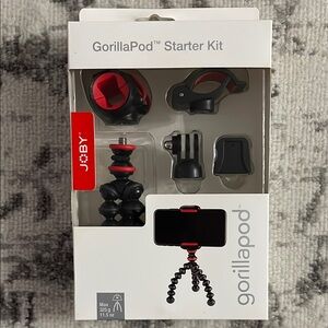 JOBY GorillaPod Starter Kit - Black and Red